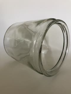 Bocal - Vase verre épais