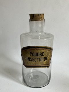 Flacon d'apothicaire - Poudre insecticide